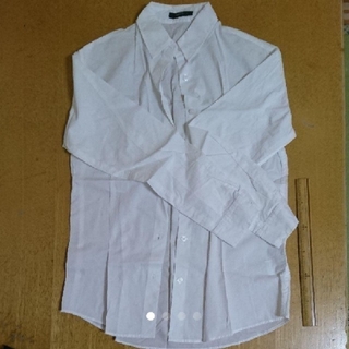 コムサイズム(COMME CA ISM)の新品 コムサイズム  白シャツ長袖シャツ(シャツ/ブラウス(長袖/七分))
