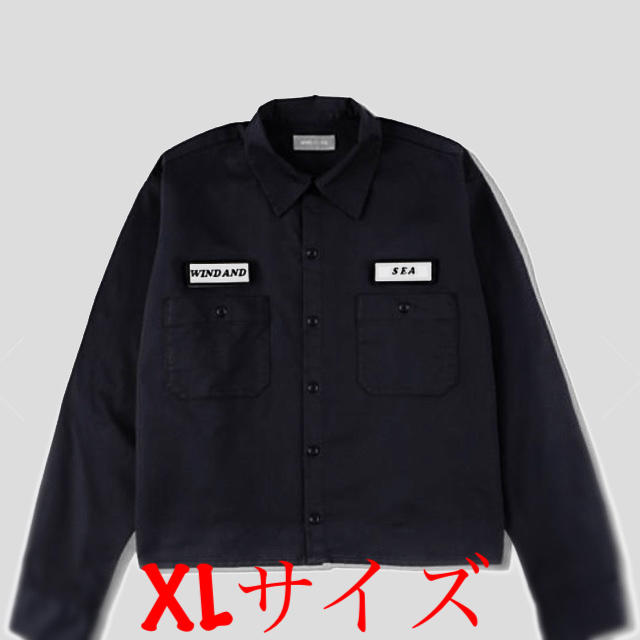 【定価14800円】XLサイズ FYGH (wappen) WORK SHIRT