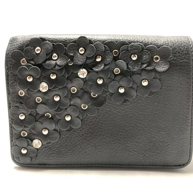 ANTEPRIMA(アンテプリマ)のアンテプリマ 2つ折り財布 - 黒 レザー レディースのファッション小物(財布)の商品写真