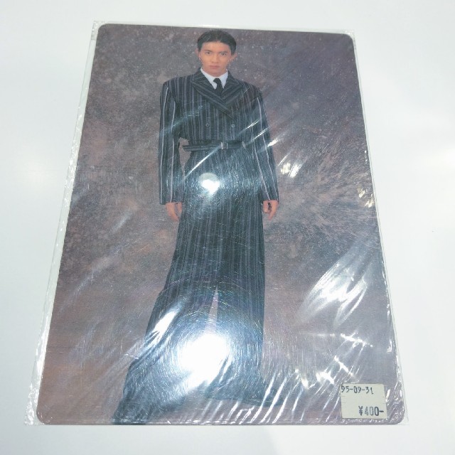 SMAP(スマップ)のSMAP 下敷き 【木村拓哉】 エンタメ/ホビーのタレントグッズ(アイドルグッズ)の商品写真