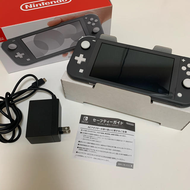 Nintendo Switch Liteグレー+あつ森セット
