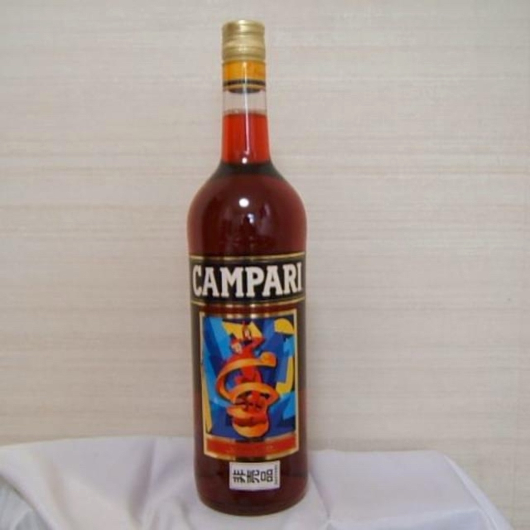 希少 非売品 正規品 CAMPARI カンパリ 1000ml 食品/飲料/酒の酒(リキュール/果実酒)の商品写真