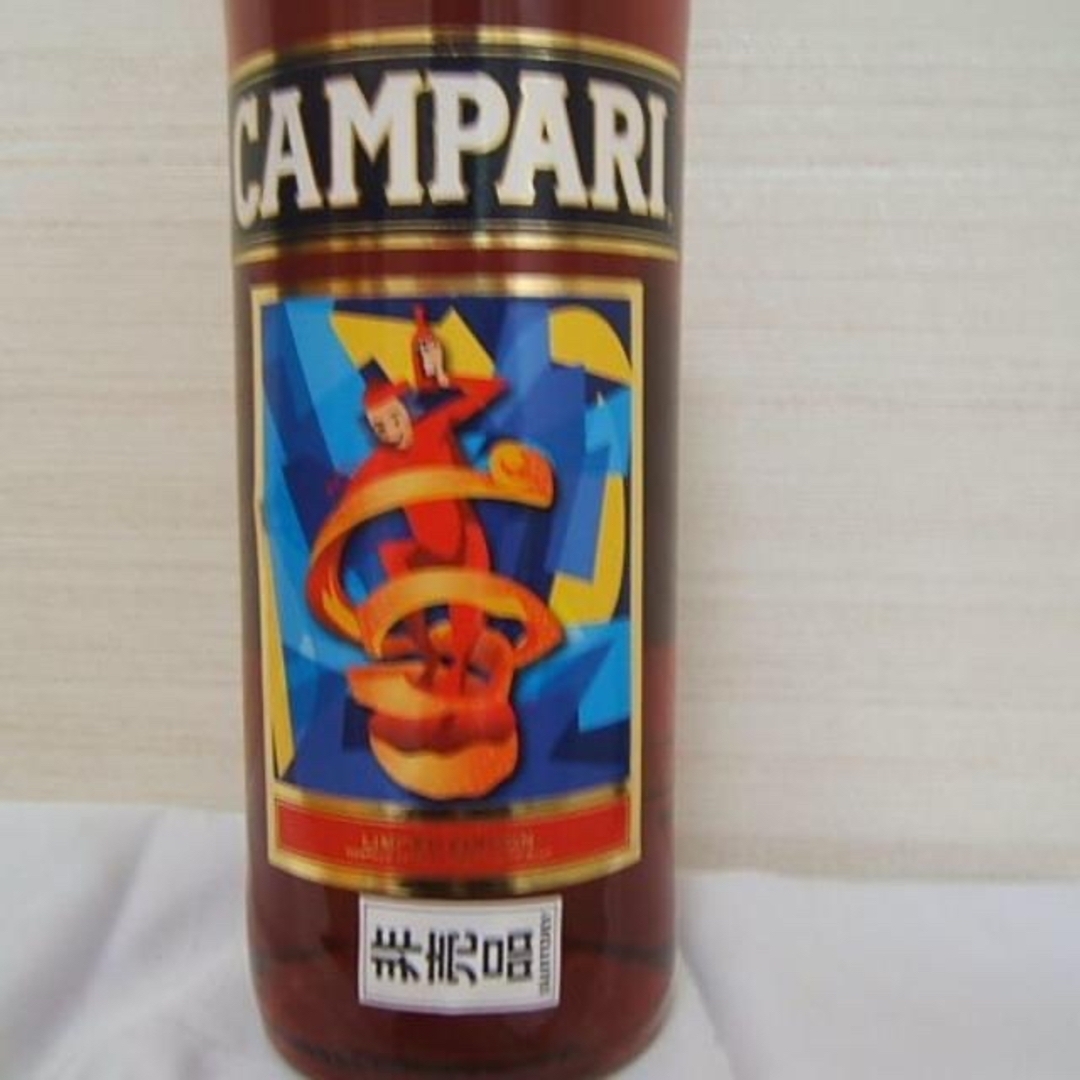 希少 非売品 正規品 CAMPARI カンパリ 1000ml 食品/飲料/酒の酒(リキュール/果実酒)の商品写真