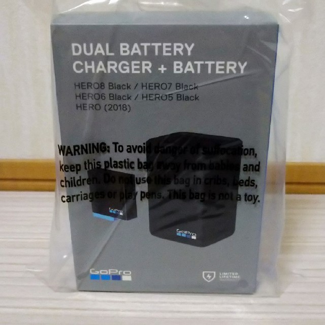 新品　GoPro DUAL BATTERY CHARGER + BATTERY