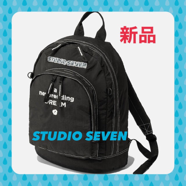 GU(ジーユー)の新品 gu バックパックSTUDIO SEVEN +E スタジオセブン リュック メンズのバッグ(バッグパック/リュック)の商品写真