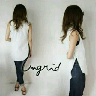 アングリッド(Ungrid)の新品♡ungridノースリーシャツ(シャツ/ブラウス(半袖/袖なし))
