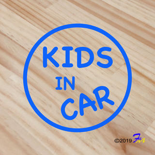 Kids In CAR28 ステッカー ホワイト(その他)