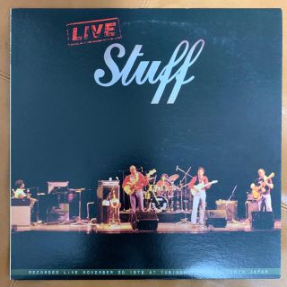 LPレコード　Stuff -LIVE-(ポップス/ロック(洋楽))