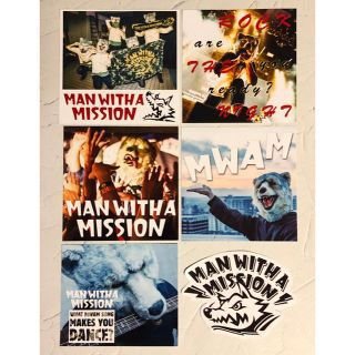 マンウィズアミッション Man With A Mission ステッカー タレントグッズの通販 400点以上 マンウィズアミッション のエンタメ ホビーを買うならラクマ