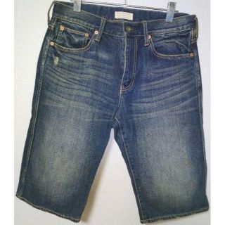 バックナンバー(BACK NUMBER)の新品 BACK NUMBER バックナンバー ダメージデニム ショートパンツ(デニム/ジーンズ)