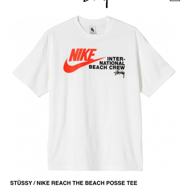 STÜSSY/NIKE REACH THE BEACH POSSE TEE L