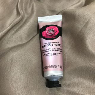 ザボディショップ(THE BODY SHOP)のザボディショップ　ローズ　ハンドクリーム　美品(ハンドクリーム)