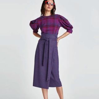 ザラ(ZARA)のZARA ラップスカート(ロングスカート)