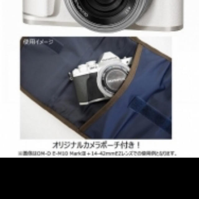 OLYMPUS(オリンパス)の【非売品】OLYMPUS PEN オリジナルレンズクロス&カメラポーチ スマホ/家電/カメラのカメラ(その他)の商品写真