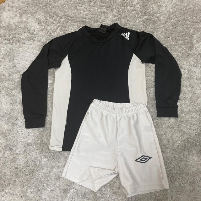 UMBRO(アンブロ)のサッカーウェア　130cm お値下げしました キッズ/ベビー/マタニティのキッズ服男の子用(90cm~)(Tシャツ/カットソー)の商品写真