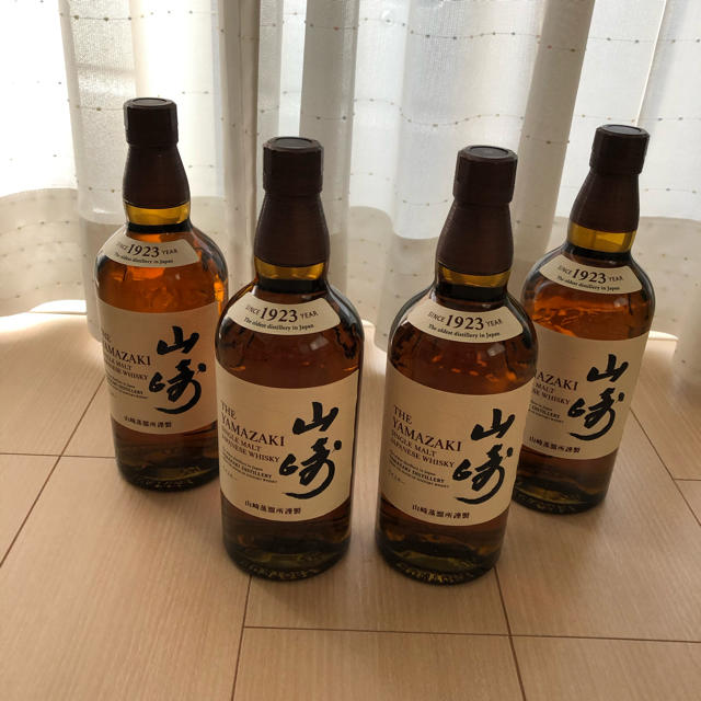 サントリー 山崎ウイスキー 700ml×4本