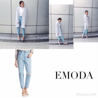 エモダ(EMODA)の【人気完売品】エモダ デニム クロップド(デニム/ジーンズ)