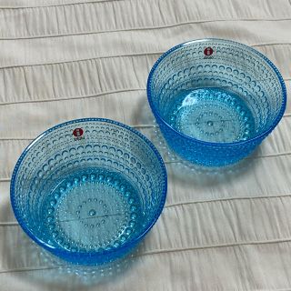 イッタラ(iittala)の【廃盤カラー】イッタラ　カステヘルミ　ボウル　ライトブルー(食器)