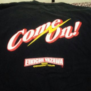 ヤザワコーポレーション(Yazawa)のE・YAZAWA COME ON ツアービンテージTシャツ(ミュージシャン)