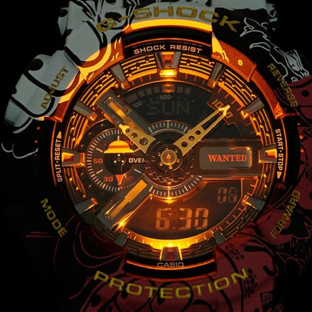 G-SHOCK×ONE PIECEコラボ  GA-110JOP-1A4JR