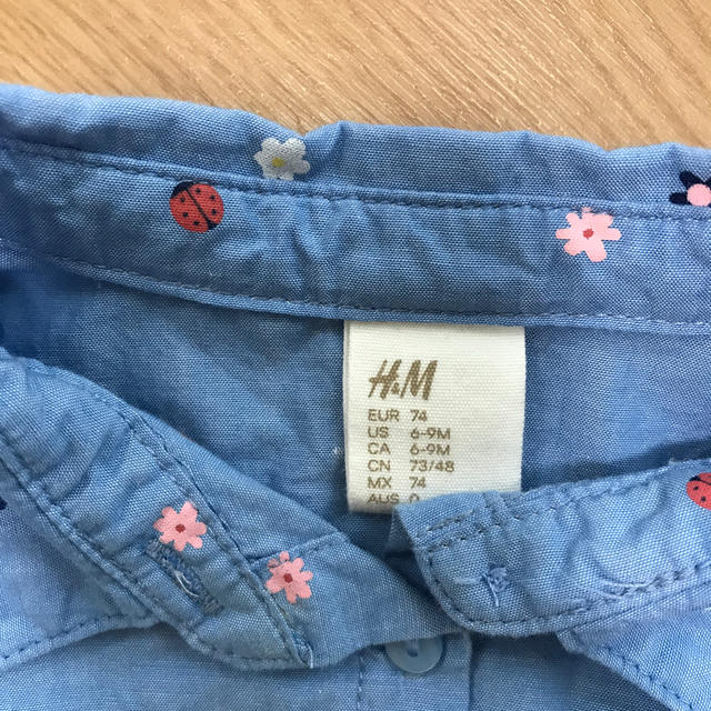 H&M(エイチアンドエム)のH&M ベビー　ワンピース キッズ/ベビー/マタニティのベビー服(~85cm)(ワンピース)の商品写真