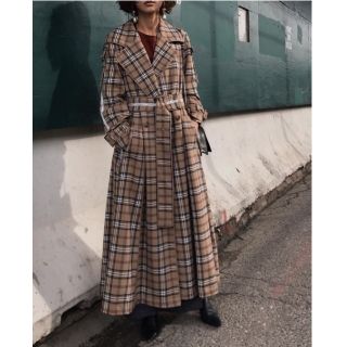 アメリヴィンテージ(Ameri VINTAGE)のAMERI　PASS CODE CHECK COAT(トレンチコート)