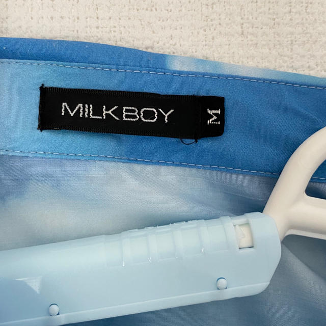 MILKBOY(ミルクボーイ)のMILKBOY   CLOUDY LONG SHIRT メンズのトップス(シャツ)の商品写真
