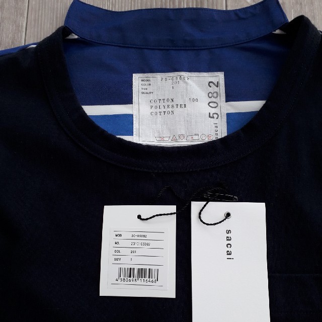 sacai サカイ 20ss t シャツ  (タグあり)