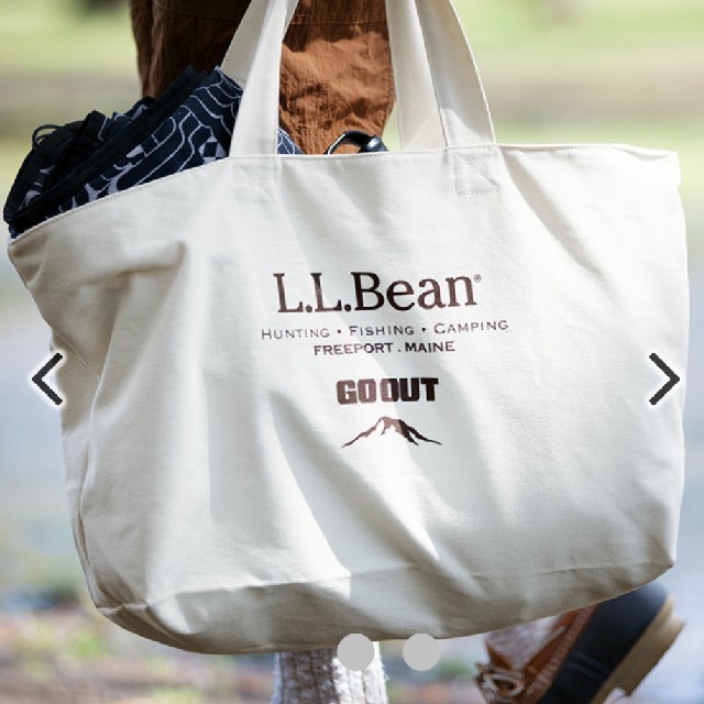 L.L.Bean(エルエルビーン)のLL Bean ビッグトート エコバッグ メンズのバッグ(トートバッグ)の商品写真