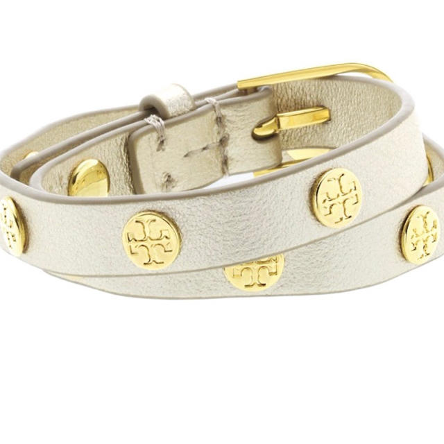 新品在庫品　Tory Burch ブレスレット  バングル  落ち着いたシルバー