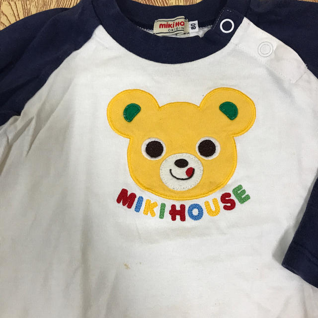 mikihouse(ミキハウス)のパジャマセット2点 80cm キッズ/ベビー/マタニティのキッズ服男の子用(90cm~)(パジャマ)の商品写真