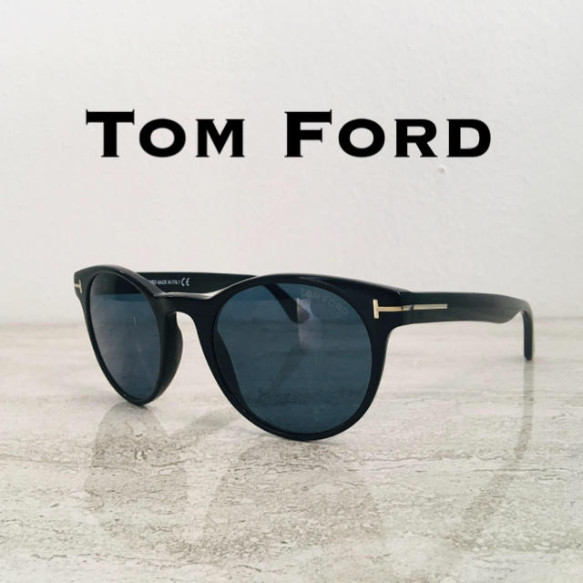 トムフォード　TF522 眼鏡　サングラス　ブラック　ブルーレンズ