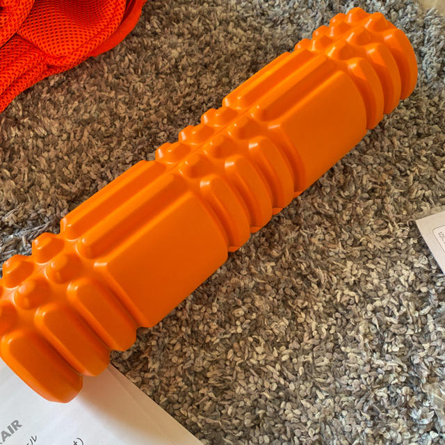 3D Massage Roll orange スマホ/家電/カメラの美容/健康(マッサージ機)の商品写真