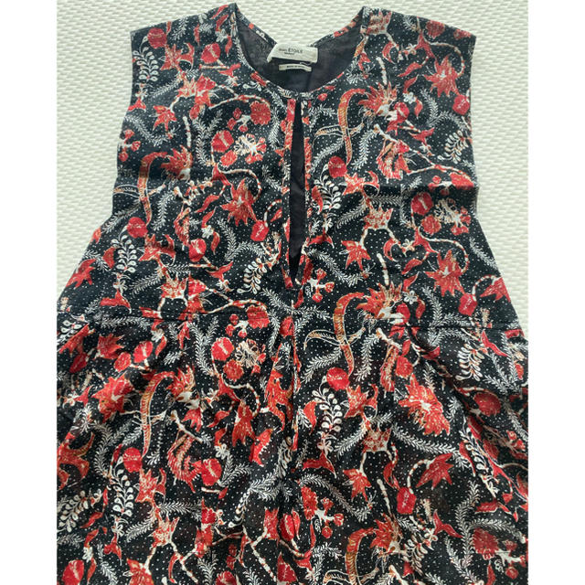 Isabel Marant(イザベルマラン)のカオリン様専用　Isabel Marant Etoile花柄ノースリーブブラウス レディースのトップス(シャツ/ブラウス(半袖/袖なし))の商品写真