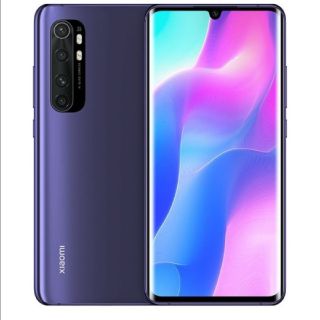 アンドロイド(ANDROID)のXiaomi　シャオミ Mi Note 10 Lite ネビュラパープル(スマートフォン本体)