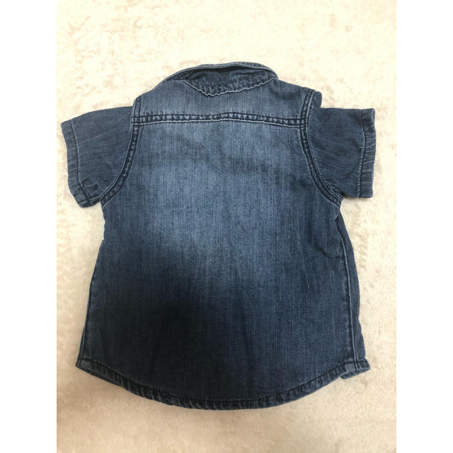 BREEZE(ブリーズ)のBREEZE 半袖デニムシャツ キッズ/ベビー/マタニティのキッズ服男の子用(90cm~)(ブラウス)の商品写真