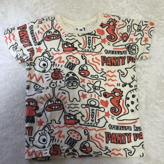 パーティーパーティー(PARTYPARTY)のパーティパーティ総柄Tシャツ(Tシャツ/カットソー)