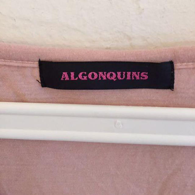 ALGONQUINS(アルゴンキン)のALGONQUINS アルゴンキン ワンピース ピンク サイズF レディースのワンピース(ひざ丈ワンピース)の商品写真