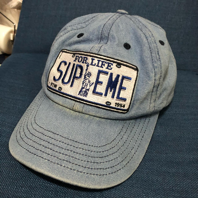 Supreme(シュプリーム)の20ss Supreme License Plate 6-Panel Cap メンズの帽子(キャップ)の商品写真