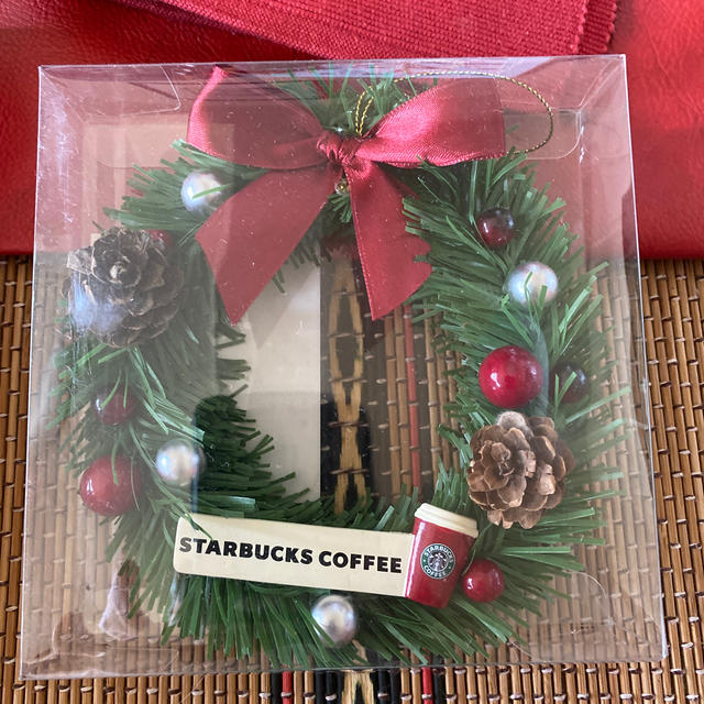 Starbucks Coffee(スターバックスコーヒー)のクリスマスオーナメントのセット ハンドメイドのインテリア/家具(インテリア雑貨)の商品写真