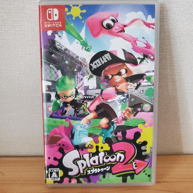 スプラトゥーン2 Switch エンタメ/ホビーのゲームソフト/ゲーム機本体(家庭用ゲームソフト)の商品写真