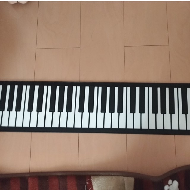 ロールピアノ 61鍵 楽器の鍵盤楽器(電子ピアノ)の商品写真