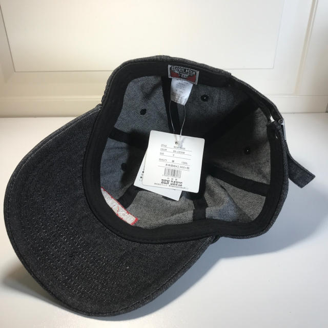 BEN DAVIS(ベンデイビス)の新品未使用　BENDAVIS / ベンデイビス　ロー CAP ブラック　送料無料 メンズの帽子(キャップ)の商品写真