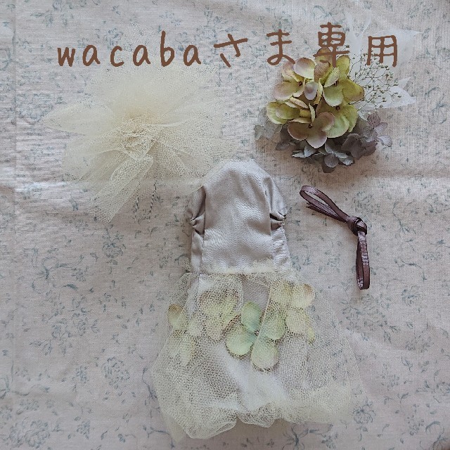 wacabaさま専用 ネオブライス 紫陽花シリーズ nanattedolls