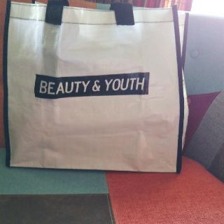 ビューティアンドユースユナイテッドアローズ(BEAUTY&YOUTH UNITED ARROWS)のビューティー＆ユース　ナイロン製　トートバッグ(エコバッグ)