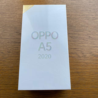 ラクテン(Rakuten)の【新品・未使用・未開封】OPPO A5 2020 ブルー 楽天(スマートフォン本体)