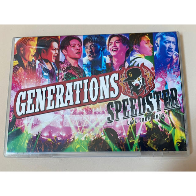 GENERATIONS(ジェネレーションズ)のGENERATIONS LIVE TOUR 2016 SPEEDSTER エンタメ/ホビーのDVD/ブルーレイ(ミュージック)の商品写真