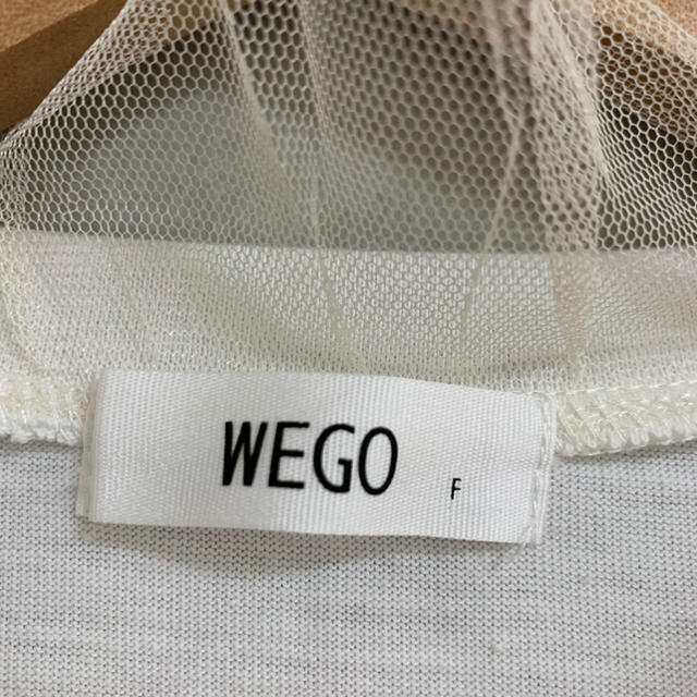 WEGO(ウィゴー)のWEGO白Tシャツ レディースのトップス(Tシャツ(半袖/袖なし))の商品写真
