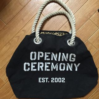 オープニングセレモニー(OPENING CEREMONY)のOPENING CEREMONEYバッグ(トートバッグ)