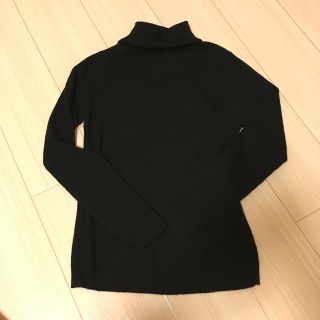 新品同様◎リボン付タートルネック(ニット/セーター)